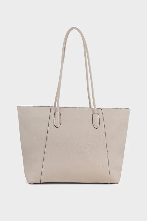 Beige Tote Handbag BS2083 – Spacious Stylish Women’s Everyday Bag