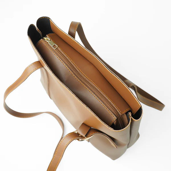 Ample Bag – Brown, Spacious & Durable Everyday Tote