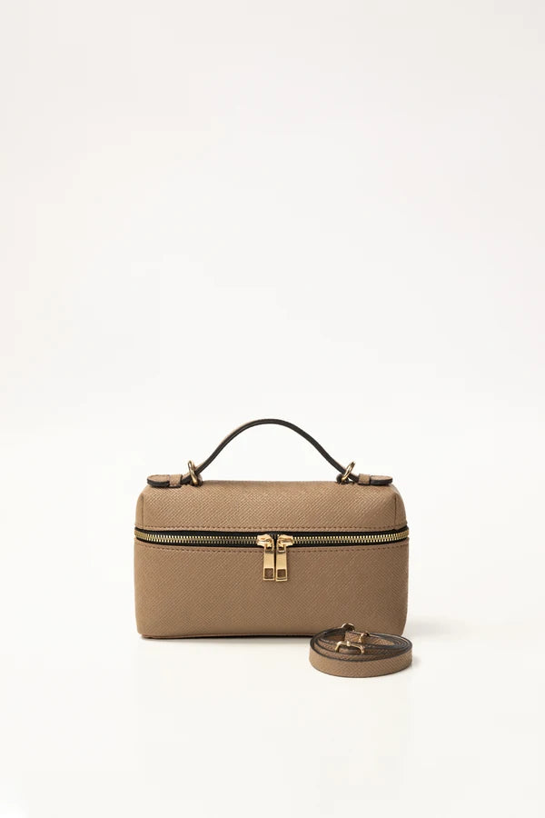Fawn Handbag IBS-HDB25-014 – Women’s PU Leather Structured Bag
