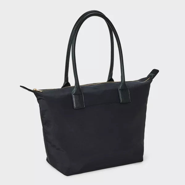 Foundational Tote Black Handbag – Spacious Stylish Everyday Tote for Women