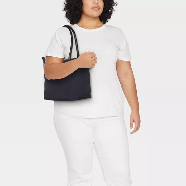 Foundational Tote Black Handbag – Spacious Stylish Everyday Tote for Women