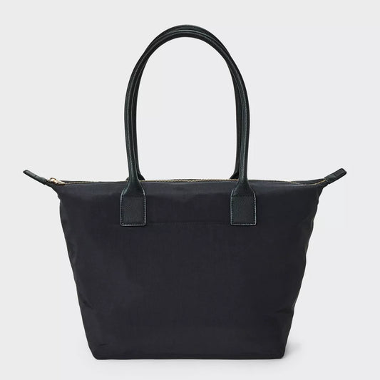 Foundational Tote Black Handbag – Spacious Stylish Everyday Tote for Women