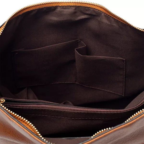 Women’s Hobo Bag – Large Faux Leather Shoulder Tote & Crossbody
